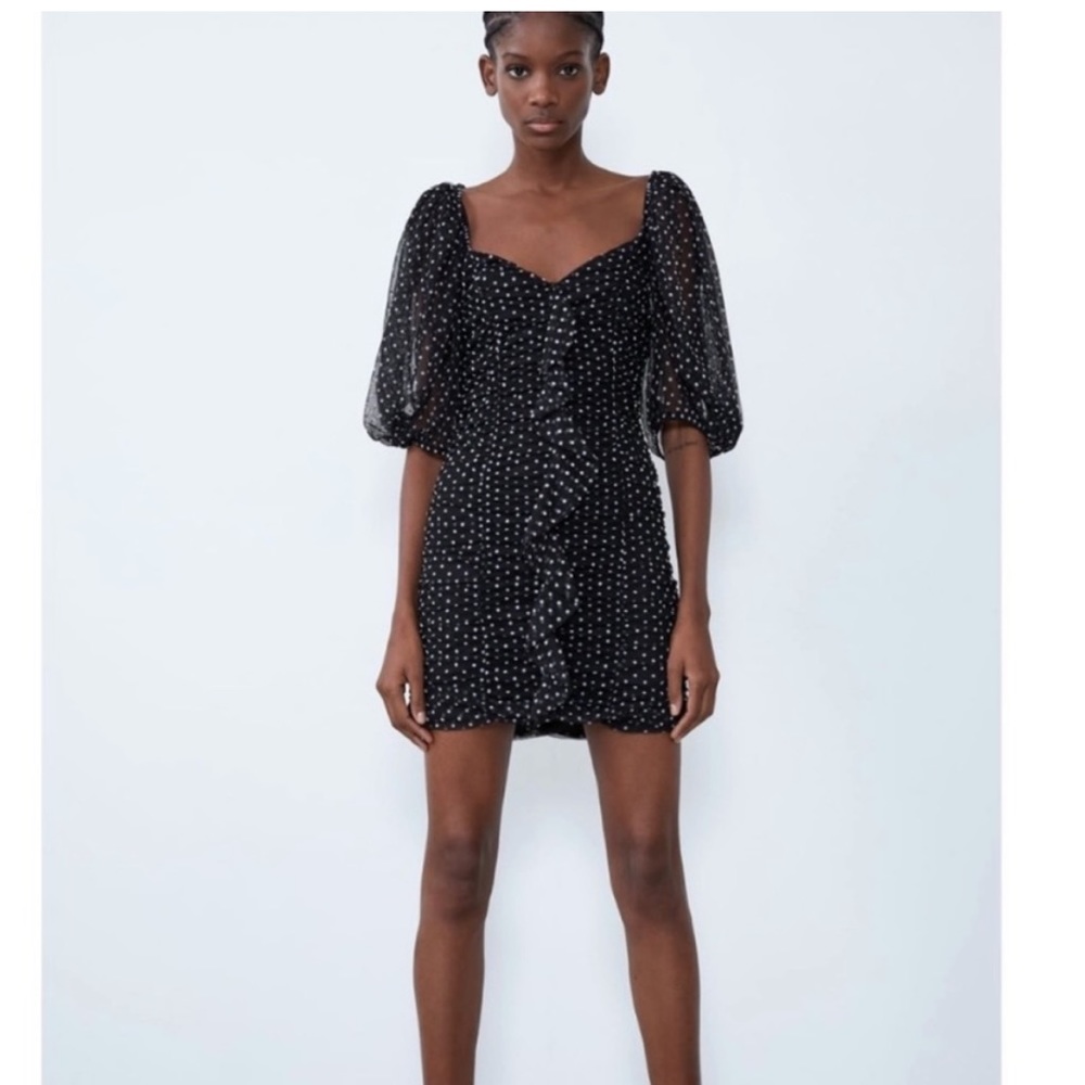 Polka Dot Mini Dress